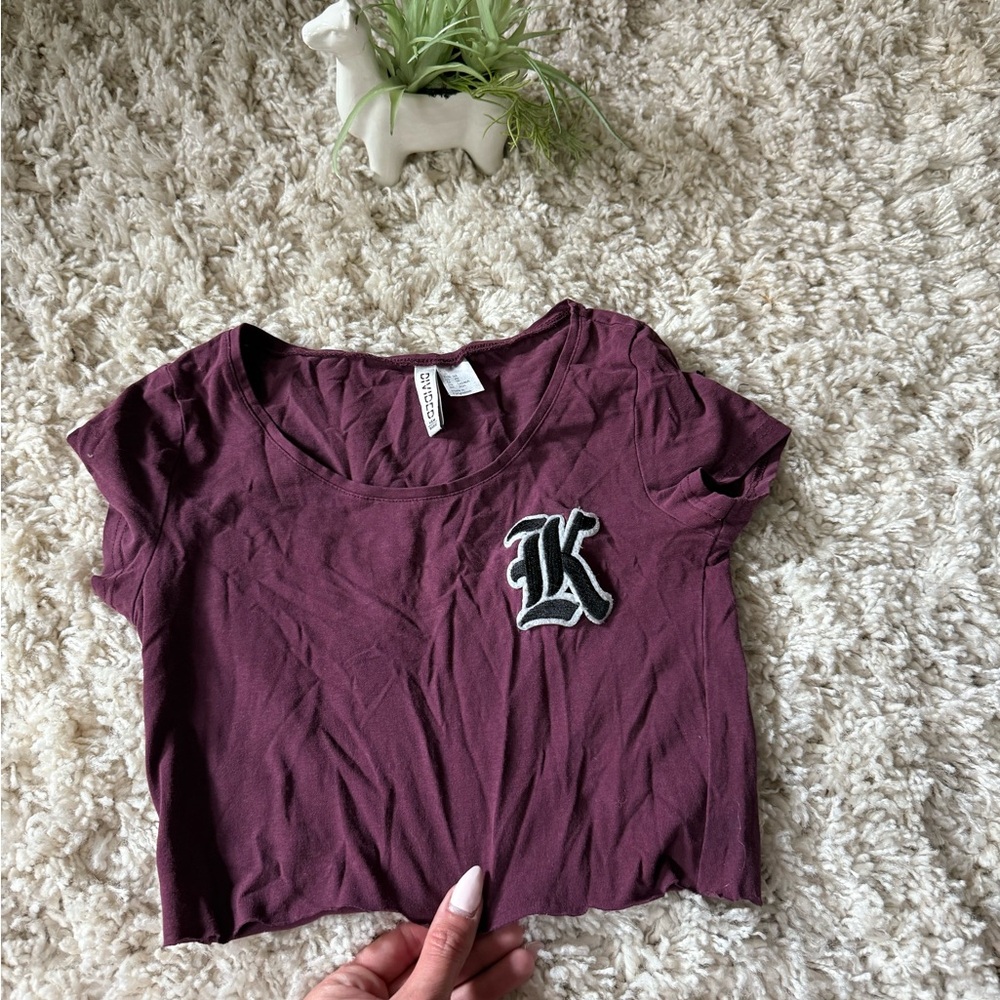 H&M Divided Basic Purple Top - image 2